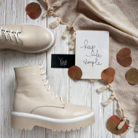 Бежеві черевики Арт. As-8/22