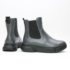 Челсі із сірої шкіри Арт. 12-1/187