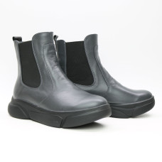 Челсі із сірої шкіри Арт. 12-1/187