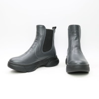 Челсі із сірої шкіри Арт. 12-1/187