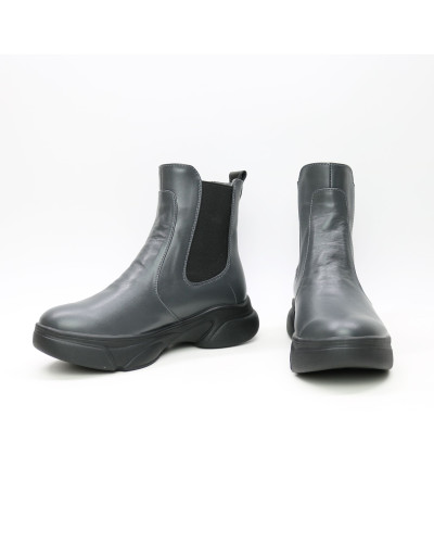 Челсі із сірої шкіри Арт. 12-1/187