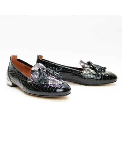 Лофери чорного кольору Арт. 156-1/33