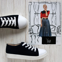 Кеди із синьої замші Арт. Em-1