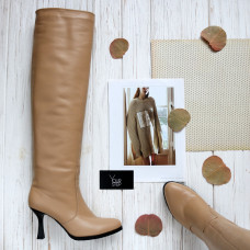 Класичні чоботи зі шкіри Арт. 52-6/8044