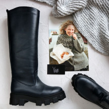 Високі чоботи зі шкіри Арт.12-33/258