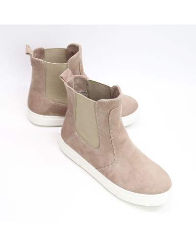 Челсі з бежевого велюру Арт. 12-1/21613