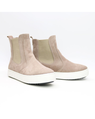 Челсі з бежевого велюру Арт. 12-1/21613