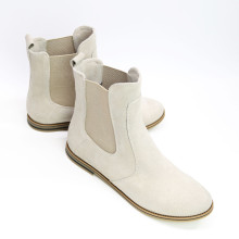 Челсі з бежевої замші Арт. 12-1/12