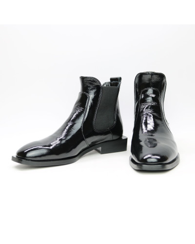 Лакові Челсі із квадратним носом Арт. 105-2