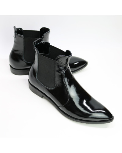 Лакові Челсі з гострим носиком Арт. 104-3