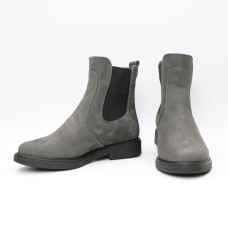 Челсі із сірого нубуку Арт.12-1(Sn4)