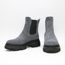 Челсі з темно-сірої замші Арт. 12-1/260