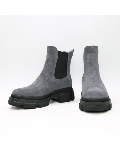 Челсі з темно-сірої замші Арт. 12-1/260