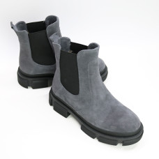 Челсі з темно-сірої замші Арт. 12-1/260