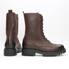 Коричневі черевики Арт. 12-30/21855б/ф