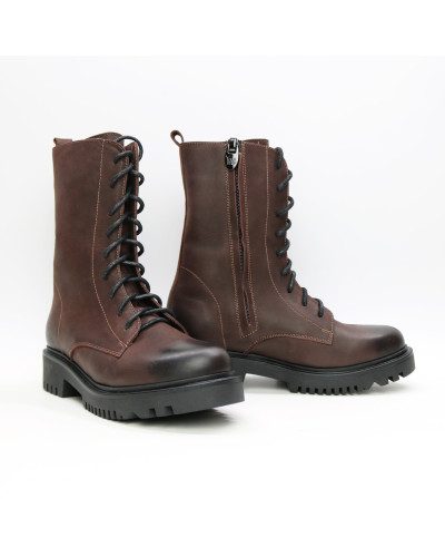 Коричневі черевики Арт. 12-30/21855б/ф