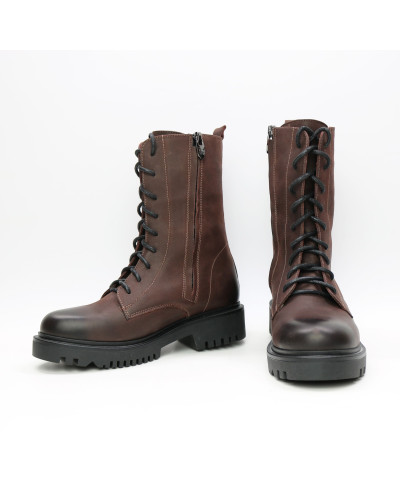 Коричневі черевики Арт. 12-30/21855б/ф