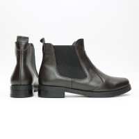 Челсі зі шкіри кольору шоколад Арт. 176-2V