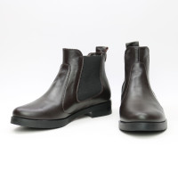 Челсі зі шкіри кольору шоколад Арт. 176-2V