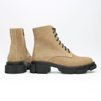 Черевики із бежевого нубуку Арт. As-8/21074