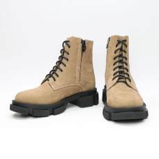 Черевики із бежевого нубуку Арт. As-8/21074