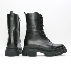 Чорні шкіряні черевики Арт. 12-30/260 (б/ф)