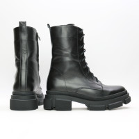 Чорні шкіряні черевики Арт. 12-30/260 (б/ф)