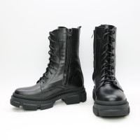 Чорні шкіряні черевики Арт. 12-30/260 (б/ф)