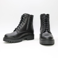 Черевики із чорної шкіри Арт. As-8/21855