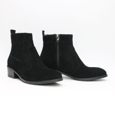 Черевики із чорної замші Арт. 306-4