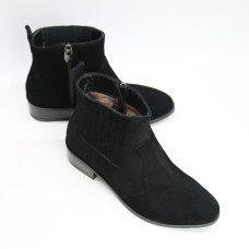 Черевики із чорної замші Арт. 306-4