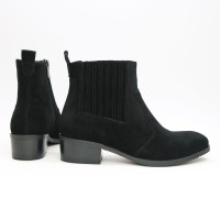 Черевики із чорної замші Арт. 306-4