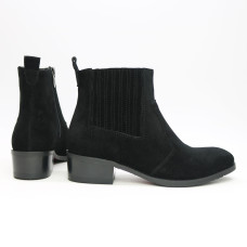 Черевики із чорної замші Арт. 306-4