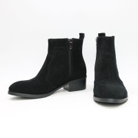 Черевики із чорної замші Арт. 306-4