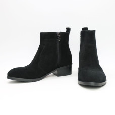 Черевики із чорної замші Арт. 306-4