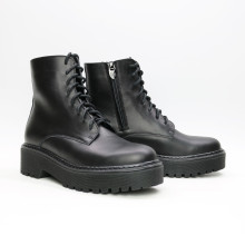 Черевики із чорної шкіри Арт. As-8/22