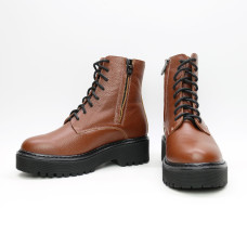 Черевики із рудої шкіри Арт. As-8/22