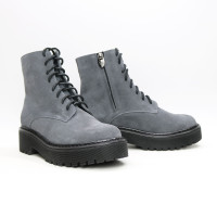Черевики із сірої замші Арт. As-8/22