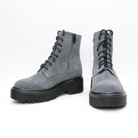 Черевики із сірої замші Арт. As-8/22