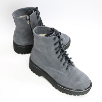 Черевики із сірої замші Арт. As-8/22