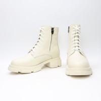 Черевики із бежевої шкіри Арт. As-8/21074