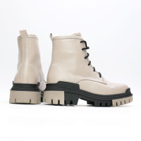 Бежеві черевики зі шкіри Арт. As-10/20 ДОП