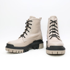 Бежеві черевики зі шкіри Арт. As-10/20 ДОП
