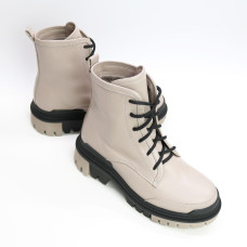 Бежеві черевики зі шкіри Арт. As-10/20 ДОП
