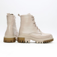 Черевики із бежевої шкіри Арт. As-10/20 ДОП