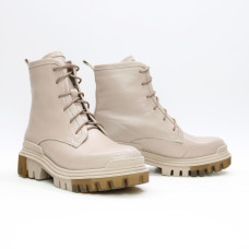 Черевики із бежевої шкіри Арт. As-10/20 ДОП