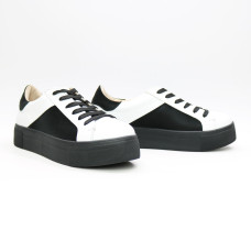 Білі кеди з натуральної шкіри Арт. 15-5/192