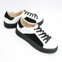 Білі кеди з натуральної шкіри Арт. 15-5/192