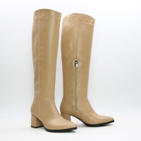 Класичні чоботи зі шкіри Арт. 657-14/47Ок