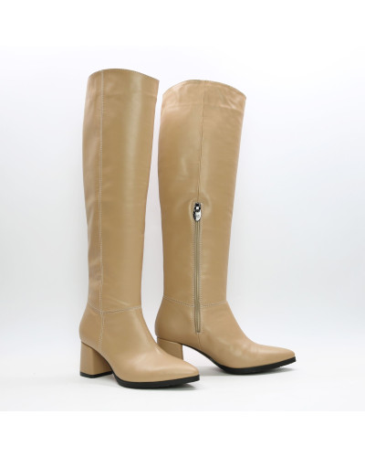 Класичні чоботи зі шкіри Арт. 657-14/47Ок